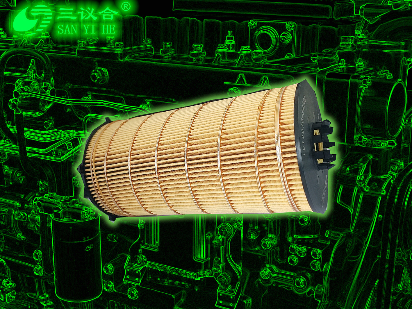 發(fā)動機機油紙濾